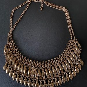 Bohemian BOHO Gold Colored Necklace